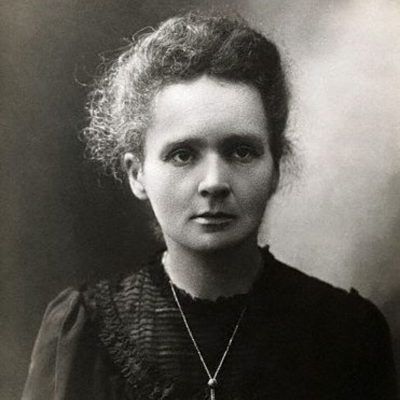 ca. 1898 --- Marie Curie --- Image by © Underwood &amp; Underwood/CORBIS